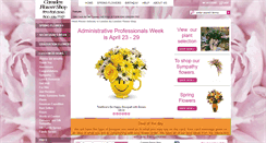 Desktop Screenshot of camdenflowershop.com